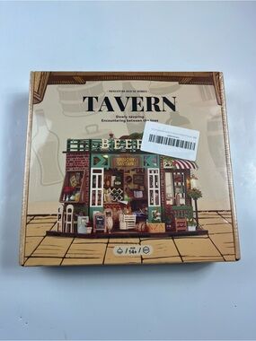 DIY Wooden Miniature House Series Tavern 14+